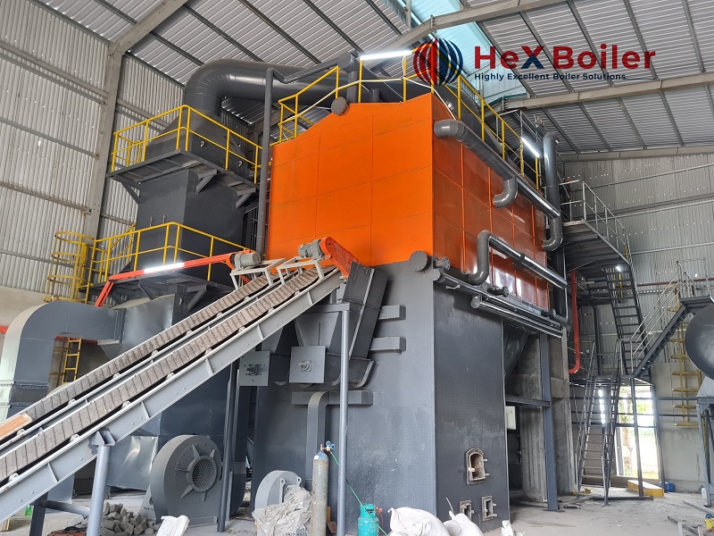 Các quá trình hoạt động của lò hơi đốt biomass